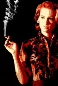 (13x19) Betty Smoking Pop Art Television Poster (13x19) Betty Smoking Pop Art Television Poster