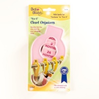 Baby Buddy Size-It Closet Organizers, Pink Baby Buddy Size-It Closet Organizers, Pink
