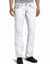 True Religion Men's Ricky Super T Straight Jean