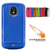 Hyperion Samsung Galaxy Nexus Extended Battery HoneyComb TPU Case-Retail Packaging for ALL Hyperion, Qcell, and Anker-Blue