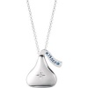 Hershey'S Kiss Locket With Diamond Necklace Sterling Silver 22.75X21.00 mm Hershey'S Kiss Locket With Diamond Necklace