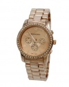 Bombshell Women's BS0314R Runway Rhinestone Rose Gold Tone Watch
