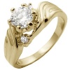 T13 TQW10337ZCB 1.6 Carat Diamond Engagement Ring