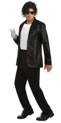 Adult Deluxe Michael Jackson Billie Jean Jacket - Medium