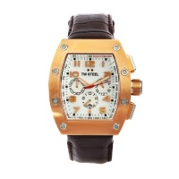 TW Steel Men's CE2003 CEO Tonneau Brown Leather White Chronograph Dial Watch TW Steel Men's CE2003 CEO Tonneau Brown Leather White Chronograph Dial Watch