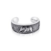 Sterling Silver Toe Ring Elephant, One Size Fits All