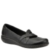 Clarks Women's Sixty Cruise Loafer,Black Leather,8.5 N US
