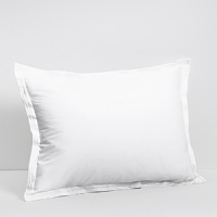 Hudson Park's Italian Percale Collection is a simple and elegant cotton percale with double rows of satin stitching. Hudson Park's Italian Percale Collection is a simple and elegant cotton percale with double rows of satin stitching.