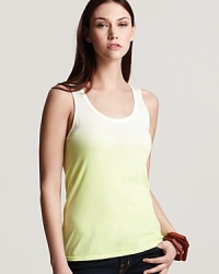 Rock summer-approved style in a neon Theory tank and your favorite denim skinnies. This tie-dye top electrifies dark washes for a bold look you don't want to miss. Rock summer-approved style in a neon Theory tank and your favorite denim skinnies. This tie-dye top electrifies dark washes for a bold look you don't want to miss.