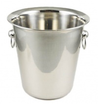 Wine Bucket - 4 Qt. Polished Stainless Steel Wine Bucket - 4 Qt. Polished Stainless Steel