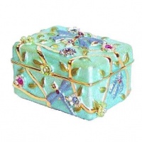 Aqua Blue Dragonfly Chest Box Swarovski Crystals 24K Gold Keepsake or Pill Bo... Aqua Blue Dragonfly Chest Box Swarovski Crystals 24K Gold Keepsake or Pill Bo...