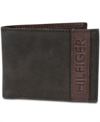Store your cash in style with this leather logo wallet by Tommy Hilfiger. Store your cash in style with this leather logo wallet by Tommy Hilfiger.