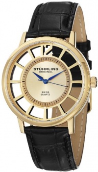 Stuhrling Original Men's 388S.333531 Classic Winchester Swiss Quartz Gold-Tone Watch Set Stuhrling Original Men's 388S.333531 Classic Winchester Swiss Quartz Gold-Tone Watch Set