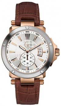 GUESS Gc-1 Swiss Chronograph Leather Mens Watch G65007G1 GUESS Gc-1 Swiss Chronograph Leather Mens Watch G65007G1