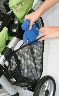 J.L. Childress Side Sling Stroller Cargo Net, Black J.L. Childress Side Sling Stroller Cargo Net, Black