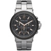 Michael Kors Stainless Steel Black Dial Men's Watch MK8151