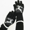 Double-Layered, Super Warm Unisex Gloves with Extra Long Cuff.