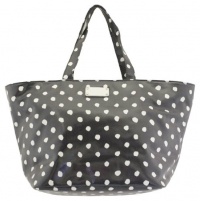 Kate Spade Anabel Baby Bag Dizzy Dot Navy Coated Canvas Tote Kate Spade Anabel Baby Bag Dizzy Dot Navy Coated Canvas Tote