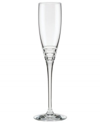 Three sharp lines juxtapose the fluid elegance of this flute from the Percival Place crystal stemware collection for a look of brilliant sophistication by kate spade new york. Three sharp lines juxtapose the fluid elegance of this flute from the Percival Place crystal stemware collection for a look of brilliant sophistication by kate spade new york.