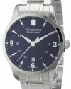 Victorinox Swiss Army Men's 241473 Alliance Black Dial Stainless Steel Watch