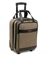 Sophistication and distinction packed right in. At the intersection of quality and style, this full-featured spinner expertly packs in your overnight essentials with garment straps, elastic shoe pockets and a TSA-approved clear pouch. A removable, padded computer sleeve and organizer panel help you remain in business wherever you are! Lifetime warranty. Sophistication and distinction packed right in. At the intersection of quality and style, this full-featured spinner expertly packs in your overnight essentials with garment straps, elastic shoe pockets and a TSA-approved clear pouch. A removable, padded computer sleeve and organizer panel help you remain in business wherever you are! Lifetime warranty.