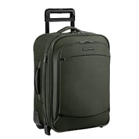 The new trend in luggage, Briggs & Riley expandable carry on's newly redesigned 20 wide-body is an ideal for both domestic and international travel. The shorter and wider configuration offers the maximum packing capacity and easily fits feet-first in the overhead compartment. Outsider® handle for wrinkle-free flat packing. Zip-around expansion increases packing capacity by 30%. The new trend in luggage, Briggs & Riley expandable carry on's newly redesigned 20 wide-body is an ideal for both domestic and international travel. The shorter and wider configuration offers the maximum packing capacity and easily fits feet-first in the overhead compartment. Outsider® handle for wrinkle-free flat packing. Zip-around expansion increases packing capacity by 30%.