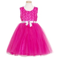 Rare Editions Little Girls Size 6 Fuchsia Tulle Christmas Party Dress Rare Editions Little Girls Size 6 Fuchsia Tulle Christmas Party Dress