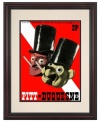 Duquesne smoked Pitt at their 1936 duel, winning 7-0, and the original cover art from that day's football program makes sensational wall art for Dukes fans and alum. A cherry-finished frame makes it ready to display.