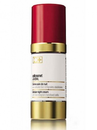 EXCLUSIVELY AT SAKS. Cellular Night Cream Treatment with active stabilized bio-integral cells. Recommended as initial preventive soft treatment for young women up to 25. Enriched with vitamins E and C, to fight against free radicals. EXCLUSIVELY AT SAKS. Cellular Night Cream Treatment with active stabilized bio-integral cells. Recommended as initial preventive soft treatment for young women up to 25. Enriched with vitamins E and C, to fight against free radicals.
