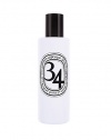 34 Boulevard Saint Germain is a fragrance celebrating our 50th anniversary. The 34 Boulevard Saint Germain room spray has a scent which reveals itself as fresh, green and spicy accords. Damp mosses, crumpled blackcurrant leaves, sun-dried fig leaves all favorite raw materials. The perfect partner for the 34 Boulevard Saint Germain candle. After a few sprays, it instantly perfumes the room. Made in France. 3.4 oz. 