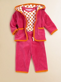 The baby equivalent of a couture suit, in smart colors The baby equivalent of a couture suit, in smart colors