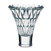 This vase's open-neck shape is ideal for wide bouquets.