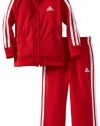 adidas Boys 2-7 Core Tricot Set, Red, 3T
