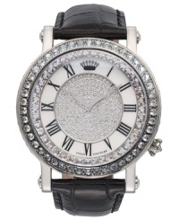 A truly regal design, this Queen Couture watch from Juicy Couture sparkles with elegant accents.