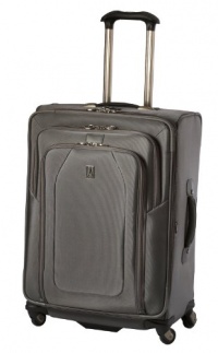 Travelpro Luggage Crew 9 25-Inch Expandable Suiter Spinner Bag, Titanium, One Size Travelpro Luggage Crew 9 25-Inch Expandable Suiter Spinner Bag, Titanium, One Size