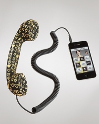 Say hello to playful accessories like this handheld pop phone from Rebecca Minkoff, splashed in notebook-worthy doodles. Say hello to playful accessories like this handheld pop phone from Rebecca Minkoff, splashed in notebook-worthy doodles.