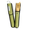 To-Go Ware RePEaT Reusable Bamboo Utensil Set, Avocado