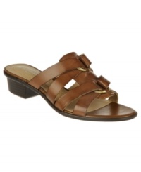 Slip into versatile summer style. The Gabbi sandals by Naturalizer are a fashion choice you'll love to make with their signature comfort and hardware trimmed straps. Slip into versatile summer style. The Gabbi sandals by Naturalizer are a fashion choice you'll love to make with their signature comfort and hardware trimmed straps.
