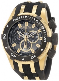 Invicta Men's 0980 Bolt Reserve Chronograph Gunmetal Dial Black Polyurethane Watch Invicta Men's 0980 Bolt Reserve Chronograph Gunmetal Dial Black Polyurethane Watch