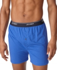 Nothing beats a classic. Sure up your underwear style with these boxers from Jockey. Nothing beats a classic. Sure up your underwear style with these boxers from Jockey.