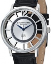 Stuhrling Original Men's 388S.33152 Classic Winchester Swiss Quartz Silver-Tone Watch Set