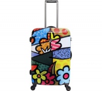 Heys Britto Landscape Flowers 26 Spinner Luggage B702-26 Heys Britto Landscape Flowers 26 Spinner Luggage B702-26