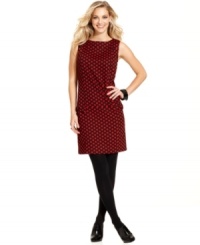 Spot-on: Fever's polka-dot shift dress features a bold print and flattering silhouette, perfect for transitioning from day to night. Spot-on: Fever's polka-dot shift dress features a bold print and flattering silhouette, perfect for transitioning from day to night.
