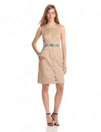 Nine West Dresses Women's Sleeveless Shirt Dress