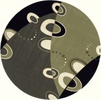 Area Rug 8x8 Round Contemporary Grey Color - Momeni Elements Rug from RugPal Area Rug 8x8 Round Contemporary Grey Color - Momeni Elements Rug from RugPal