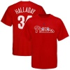 MLB Philadelphia Phillies Roy Halladay R Halladay 4 Plyr Name And Basic Tee Men's