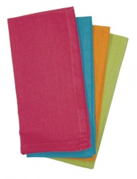 Aunt Martha's Bright Collection Dinner Napkins, Set of 4 Aunt Martha's Bright Collection Dinner Napkins, Set of 4