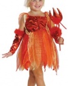 Child Medium (Size 8-10, 5-7 Yrs) Little Devil Costume Dress, Glovelets, Headband, Pitchfork (Slippe