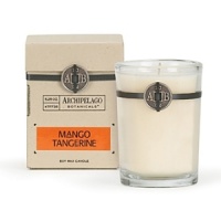 Archipelago's Mango Tangerine boxed candle adds a decorative touch to any room and fills the home with intoxicating fragrance for up to 50 hours. Archipelago's Mango Tangerine boxed candle adds a decorative touch to any room and fills the home with intoxicating fragrance for up to 50 hours.