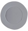 Vietri Lastra Gray Round Platter 14 in